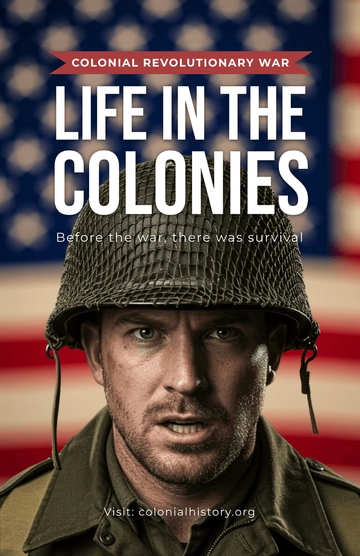 Free Colonial Revolutionary War Poster Template to Edit Online Free Colonial Revolutionary War Poster Template to Edit Online