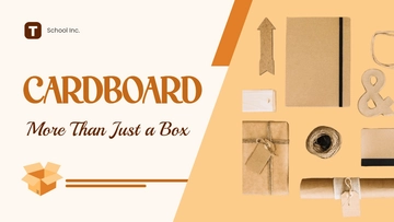 Free Cardboard Presentation Template to Edit Online
