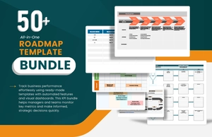 50+ All-in-One Roadmap Template Bundle