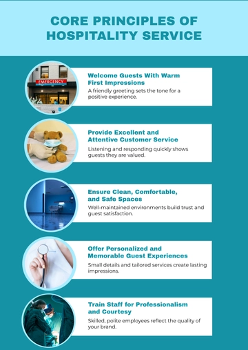 Free Hospitality Infographic Template to Edit Online