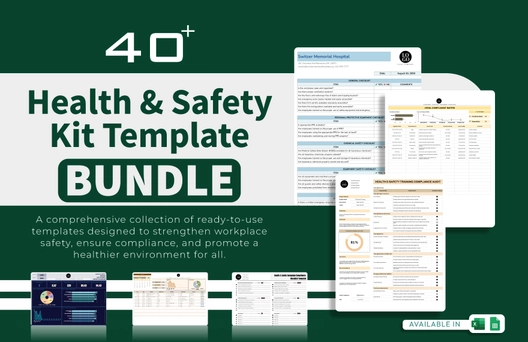 40+ Health & Safety Kit Template Bundle