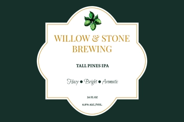 Free 16 Oz Beer Label Template to Edit Online