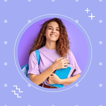 Free Instagram Profile for Student Template to Edit Online
