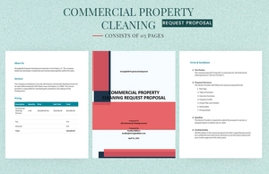 Cleaning Service Request Proposal Template