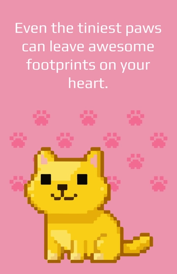Free Creative Awesome Pixel Art Template to Edit Online
