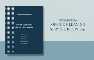 Office Cleaning Service Proposal Template