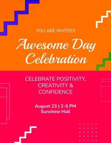 Free Awesome Flyer Template to Edit Online