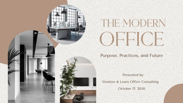 Free Office Presentation Template to Edit Online
