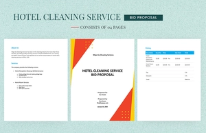 Cleaning Service Bid Proposal Template