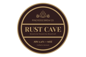 Free Rustic Beer Label Design Template to Edit Online