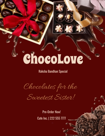 Free Modern Raksha Bandhan Advertising Flyer Template to Edit Online