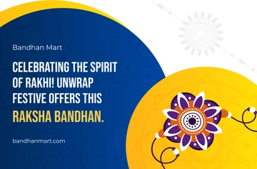 Free Business Raksha Bandhan Banner Template to Edit Online