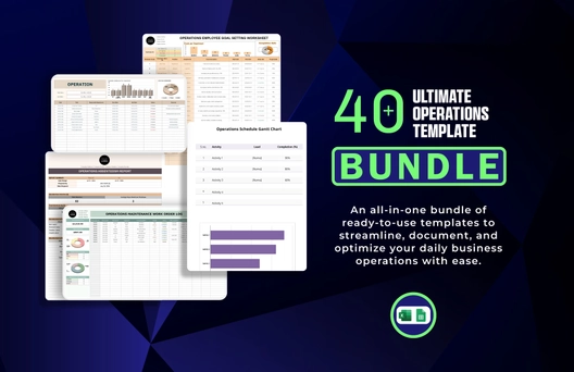 40+ Ultimate Operations Template Bundle