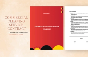 Commercial Cleaning Service Contract Template