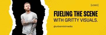 Free Grunge X Header Template to Edit Online
