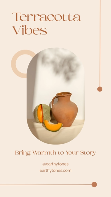 Free Terracotta Instagram Story Highlight Template to Edit Online