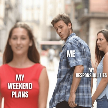 Free Distracted Boyfriend Meme Template to Edit Online