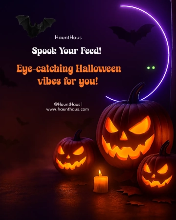 Free Halloween Instagram Banner Template to Edit Online