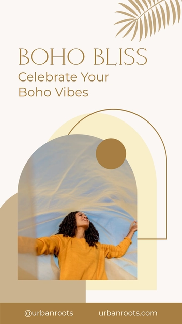 Free Boho Instagram Story Highlight Template to Edit Online