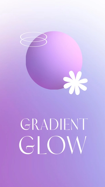 Free Gradient Background Instagram Story Highlight Template to Edit Online