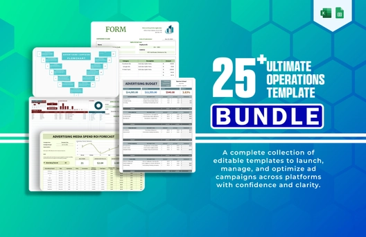 25+ Ready-to-Use Advertising Template Bundle
