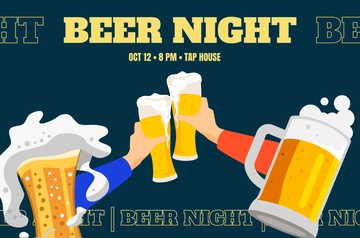 Free Beer Night Template to Edit Online