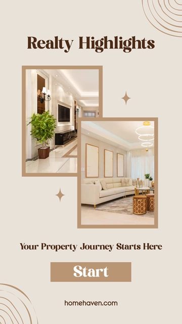 Free Realty Instagram Story Highlight Template to Edit Online