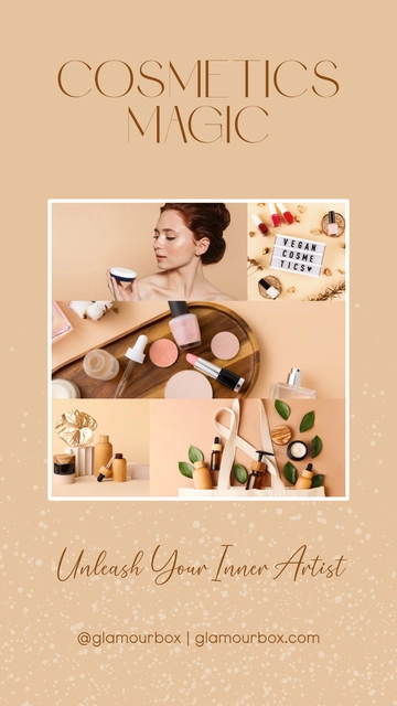 Free Cosmetics Instagram Story Highlight Template to Edit Online