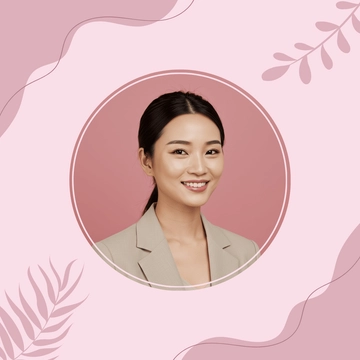 Free Female Linkedin Profile Photo Template to Edit Online
