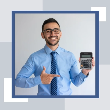 Free Tax Services Linkedin Profile Photo Template to Edit Online