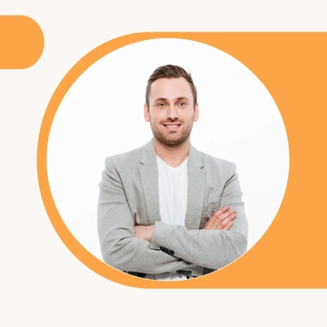 Free Webinar Linkedin Profile Photo Template to Edit Online