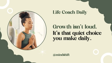 Free Life Coach X Post Template to Edit Online