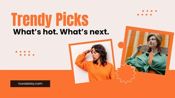 Free Trendy Orange X Post Template to Edit Online