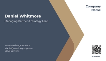 Free Half Fold Business Card Template to Edit Online