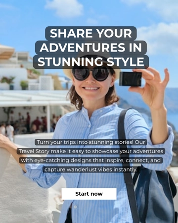Free Travel Facebook Post Template to Edit Online