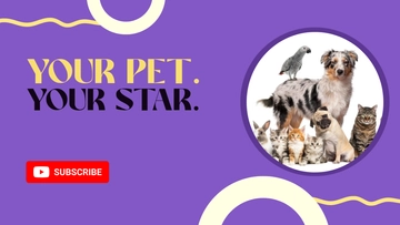 Free National Pet Day YouTube Ad Template to Edit Online