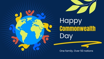 Free Commonwealth Day YouTube Ad Template to Edit Online