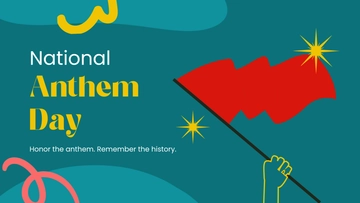 Free National Anthem Day YouTube Ad Template to Edit Online