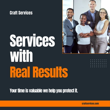 Free Services Instagram Post Template to Edit Online
