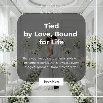 Free Wedding Instagram Post Template to Edit Online