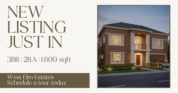Free Real Estate Facebook Post Template to Edit Online