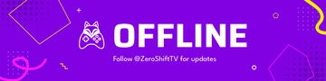 Free Purple Twitch Text Banner Template to Edit Online
