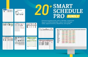 20+ Smart Schedule Pro Template Bundle