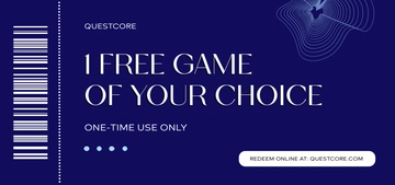 Free Creative Gaming Gift Coupon Template to Edit Online