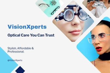 Free Optical Store Banner Background Template to Edit Online