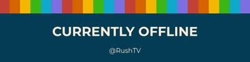 Free Rainbow Twitch Banner Template to Edit Online