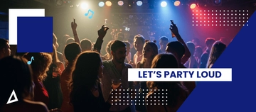 Free Party Facebook Cover Template to Edit Online