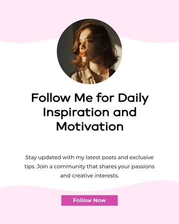 Free Follow Me Facebook Post Template to Edit Online