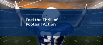 Free Football Facebook Cover Template to Edit Online