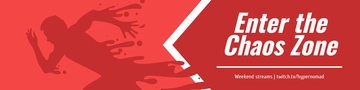 Free Twitch Zone Banner Template to Edit Online